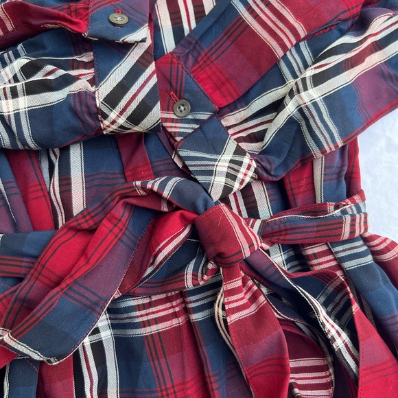 J Jill Plaid Short Dress - XS - Picture 4 of 5